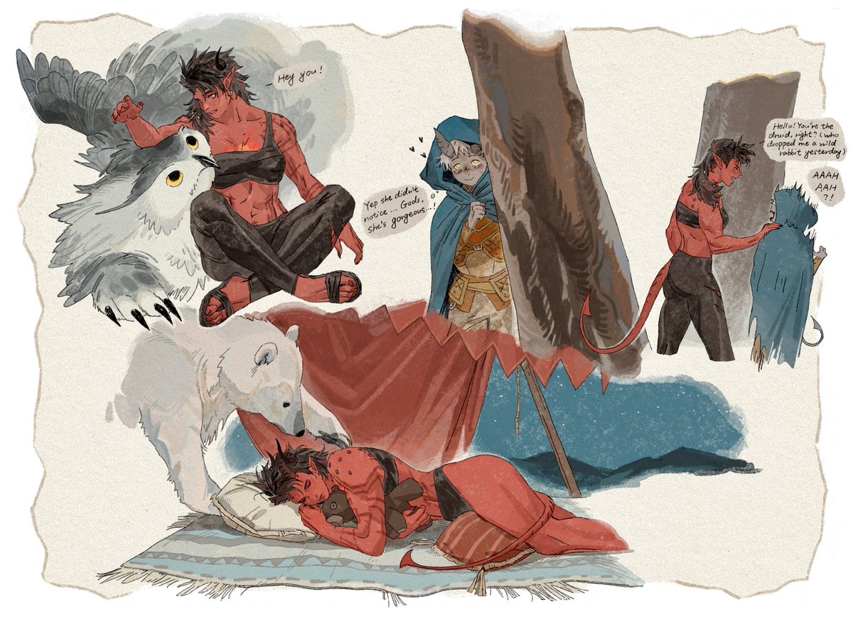 Oh to be a druid…
#Karlach #Tav