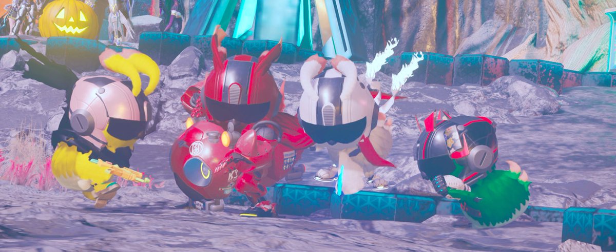 最近チムで流行りつつあるラピレンジャー🤣
いちおうマスターなのでラピジャーレッドになりました😂
ラピジャーホワイトのチムメンさんは、いつもマネしたくなるキャラクリしてくるのでズルいですwww
#PSO2NGS_SS
#メンテの日なのでssを貼る