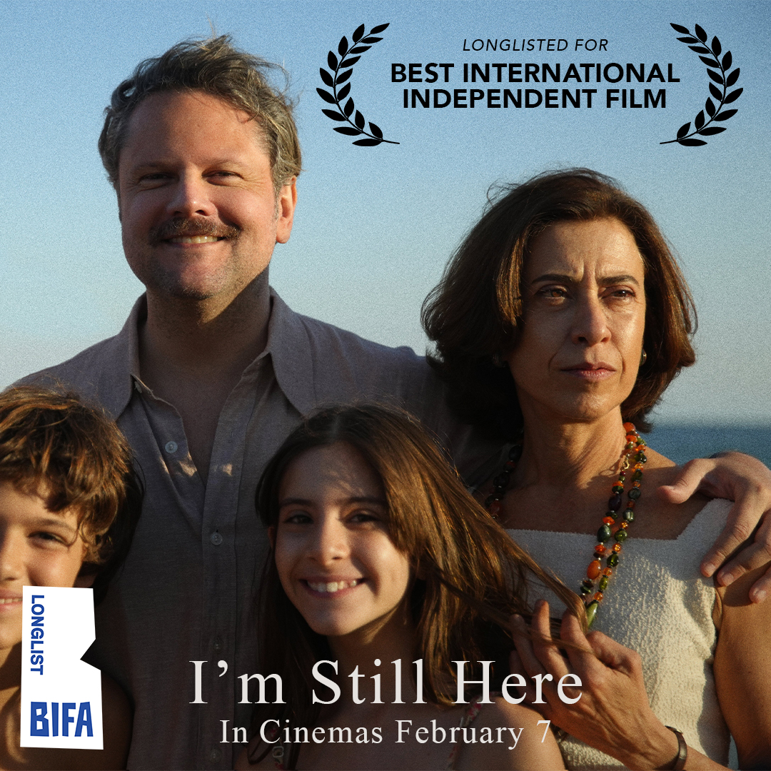 AltitudeFilms's tweet image. Huge congrats to Walter Salles and the entire filmmaking team behind I'M STILL HERE on their @BIFA_film longlist for Best International Independent Film! 🏆

In Cinemas February 7 📽️

#BIFA2024