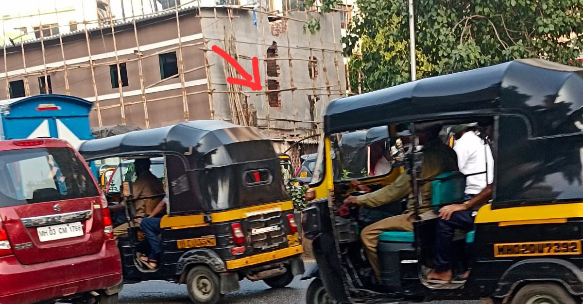 SayedZaeemRizvi's tweet photo. Public Interest Story: P/North Scandal- Demolition Fraud, We urge media to highlight the incomplete demolition of illegal structure of ground + 1 next to Chincholi Fatak Dargah. Media must investigate how B&amp;F Dept A.E. Vijay Mankar allowed this cosmetic alteration to go unchecked https://t.co/X4VByXuhHq