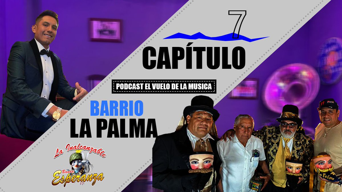 BandaEsperanza1's tweet photo. 🎙️✨ ¡Nuevo episodio de Al Vuelo de la Música! 🎉

Mañana, miércoles, estrenamos el Capítulo 07 con una experiencia única: la cuadrilla del barrio La Palma y su tradicional danza de carnaval. 💃🕺

Sumérgete en la historia y pasión de esta comunidad, 

#AlVueloDeLaMúsica https://t.co/5hIXEDYLUy