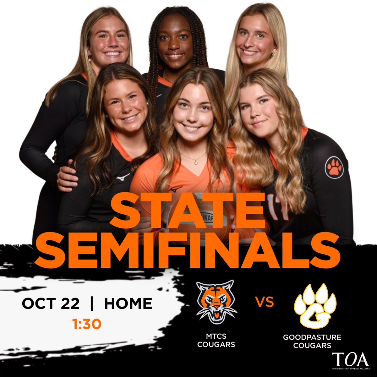 GAMEDAY!! <a href="/MTCS_volleyball/">MTCS Volleyball</a> #GoCougars