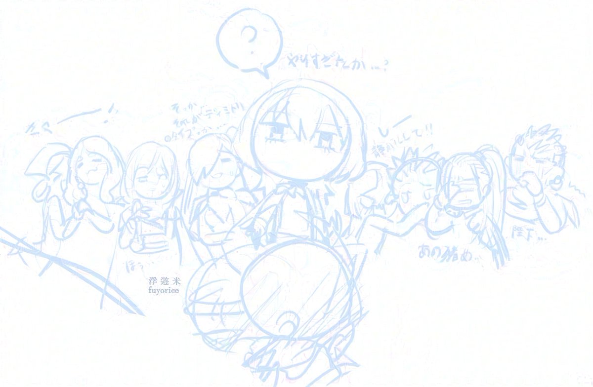 全員：うん、やりすぎた。

（＃レトディミ rkgk）  #mdimileth #雷特帝彌