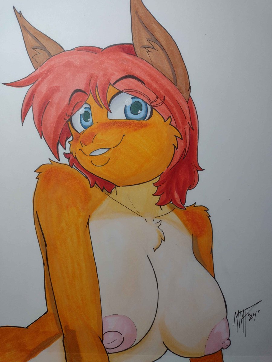 Day 16 of #inktober2024 we have <a href="/Emoti16/">Emoti 🔞MOVED! Check my bio for where ;)</a>