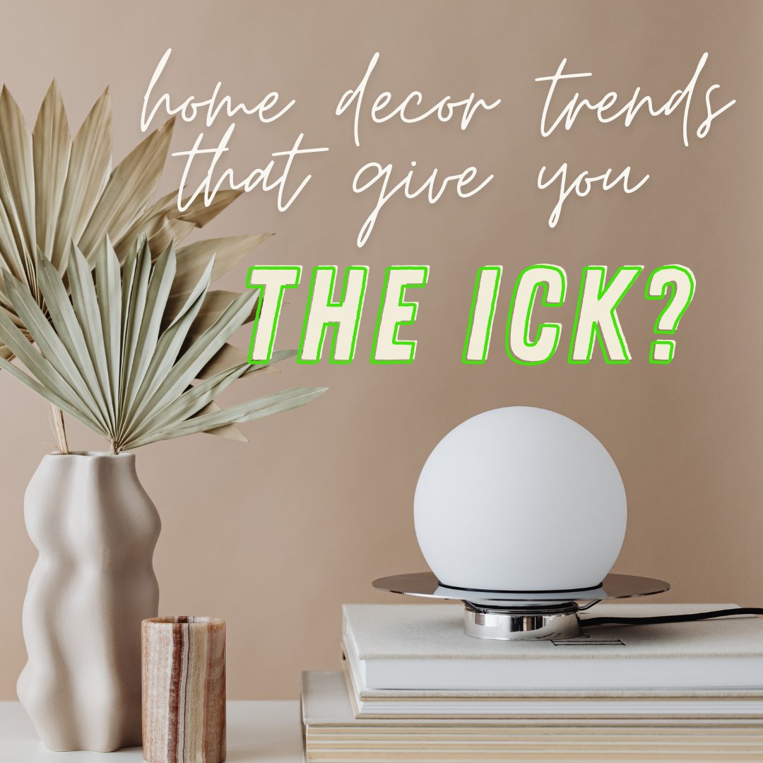 HelloProjectUSA's tweet image. Let’s talk about those home décor trends that give you the ultimate ICK! 😬 Too many pillows on the couch, outdated wallpaper from the ‘90s? Drop your biggest décor pet peeve below! Let’s transform those spaces into something fresh and fab! ✨ #DesignFails #InteriorDesignChat