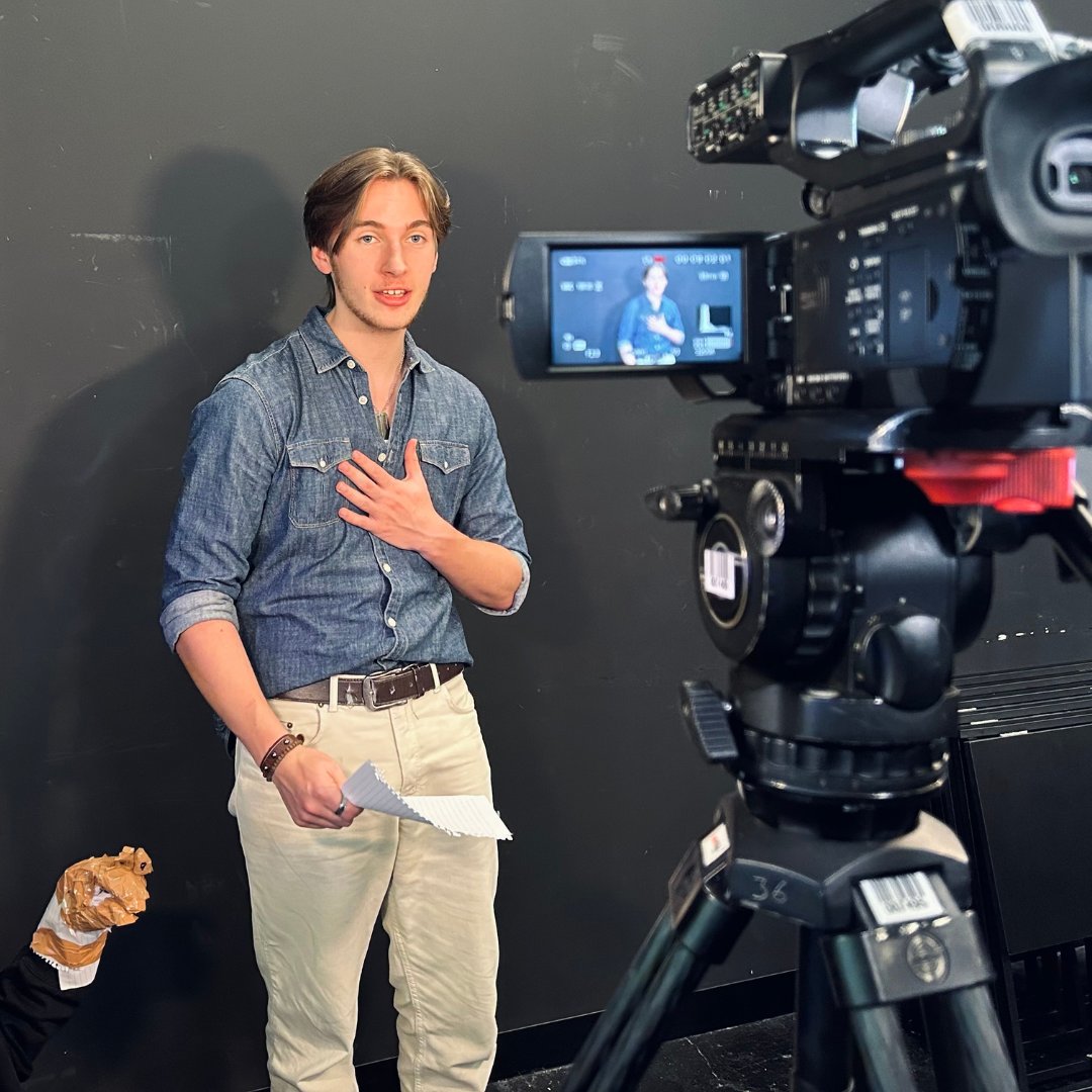 🎬 Last Friday, we had the pleasure of welcoming television presenter Ben Shires (CBBC, BAFTA Kids, Match of the Day Kickabout, Sky Kids) to lead two exciting workshops for our Level 5 Acting for Screen students! 🙌

A huge thank you to Ben for sharing his expertise and energy!