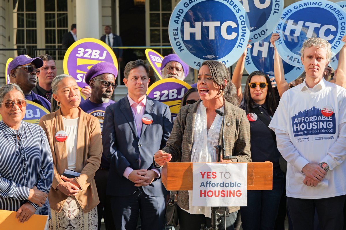 NYC Planning (@nycplanning) on Twitter photo As day two of the <a href="/NYCCouncil/">New York City Council</a> #CityOfYes hearing gets underway, a big coalition gathers on the steps of City Hall to say YES to a little more housing in every neighborhood, YES to a more affordable NYC! As day two of the <a href="/NYCCouncil/">New York City Council</a> #CityOfYes hearing gets underway, a big coalition gathers on the steps of City Hall to say YES to a little more housing in every neighborhood, YES to a more affordable NYC!