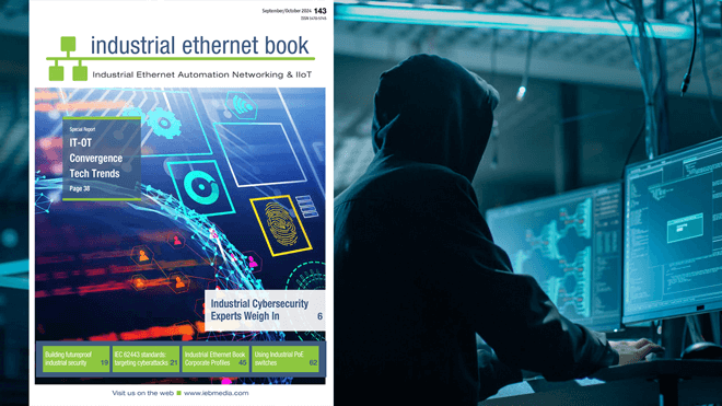 September/October 2024 Industrial Ethernet Book iebmedia.com/ebooks/septemb… The September/October 2024 issue presents in-depth coverage of Industrial Cybersecurity and IT-OT Convergence. #industrialethernet