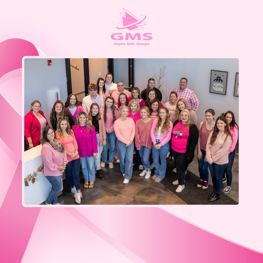 The GMS team is wearing pink this October for Breast Cancer Awareness Month. 🎗️ We proudly support the fight against breast cancer, honoring survivors and remembering those we’ve lost. Let’s spread awareness and stand together for a cure. 💖

#BreastCancerAwareness #ThinkPink