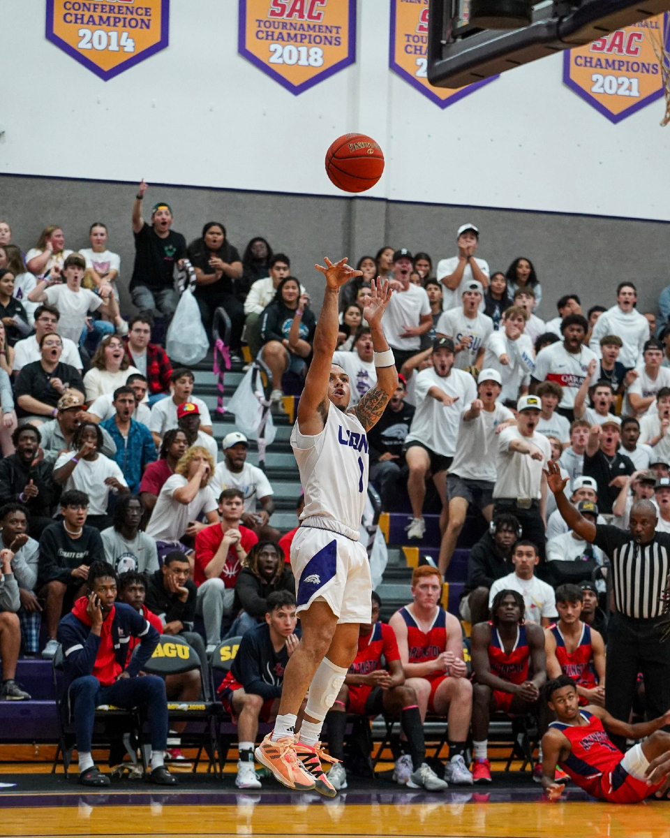 NelsonUSports's tweet photo. 🦁 When the crowd’s reaction says it all... 🔥 We miss you, Lion fans—can't wait to see you back in the stands! 🏀💜 https://t.co/UvuqNLd70h