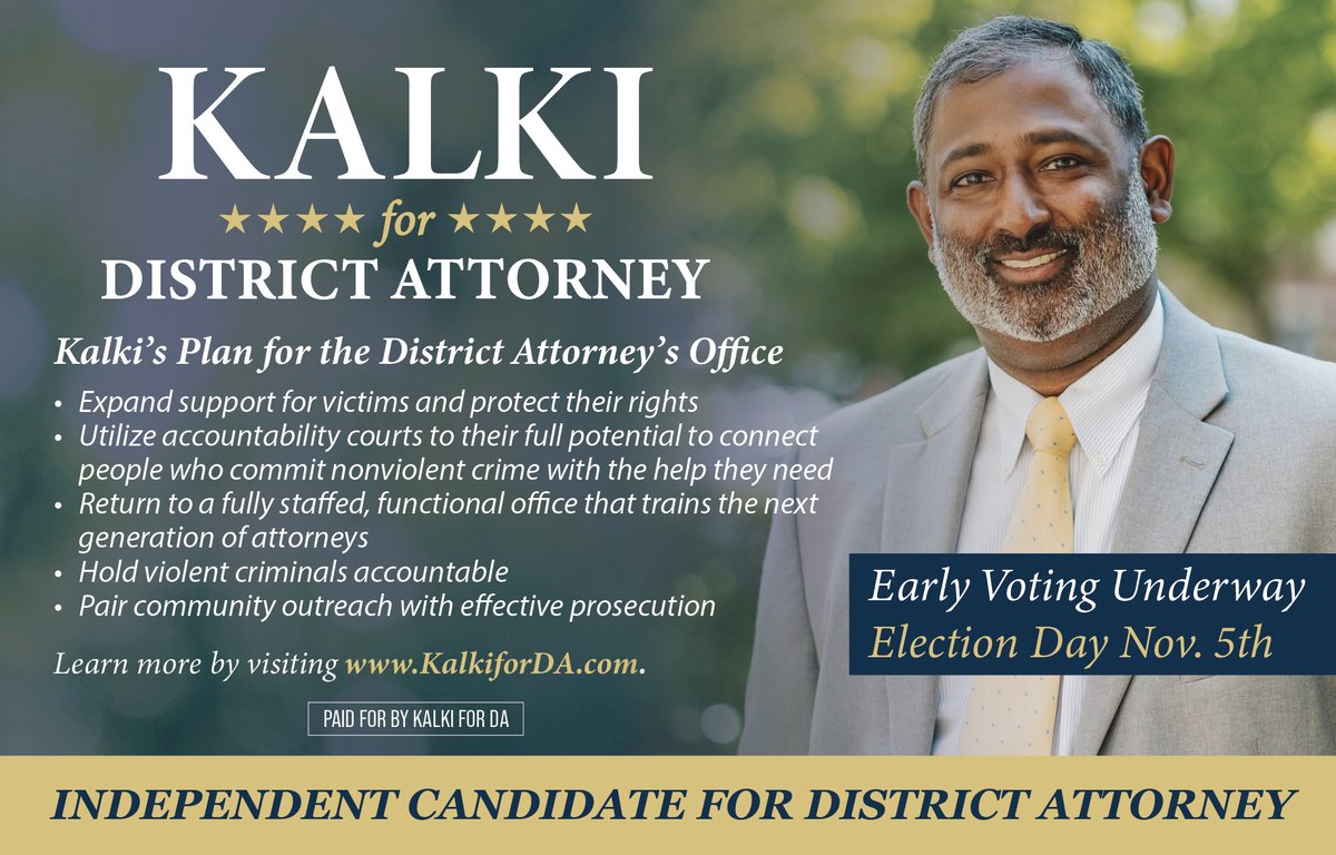 We don't have to choose between a District Attorney's Office that delivers justice for victims by holding violent offenders accountable and a District Attorney's Office that's engaged in the community, committed to connecting people who commit nonviolent crime with resources to