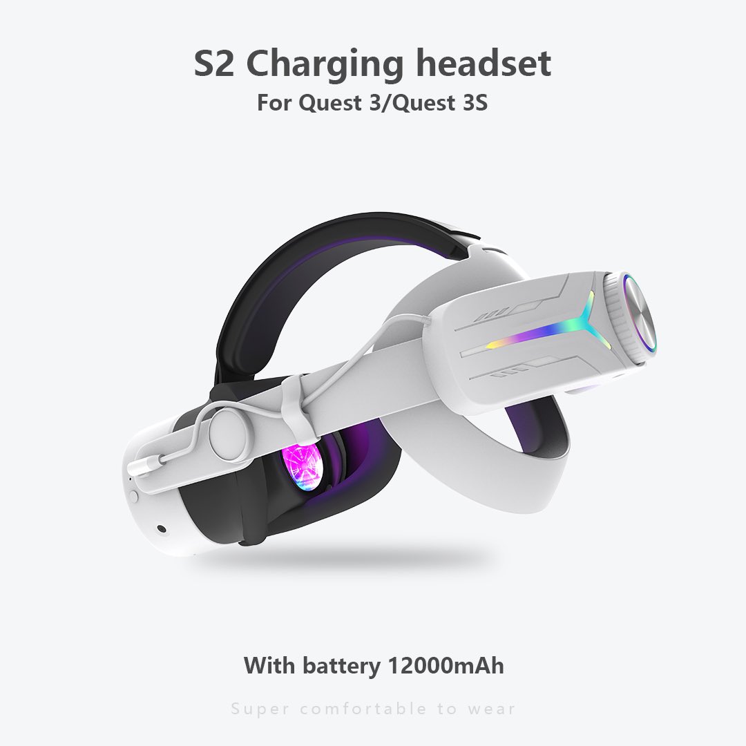 🔥🔥Meta Quest 3/Quest 3S Upgrade – Elite Head Strap with 12000mAh Battery

🔋 Long-lasting 12000 mAh Battery:

Meta Quest 3/Quest 3S Can be applied

🔗amz.run/9GBQ 

#MlemonVR #quest3S #Quest3S #quest3SAccessories #VRAccessories #quest3SHeadStrap #VR