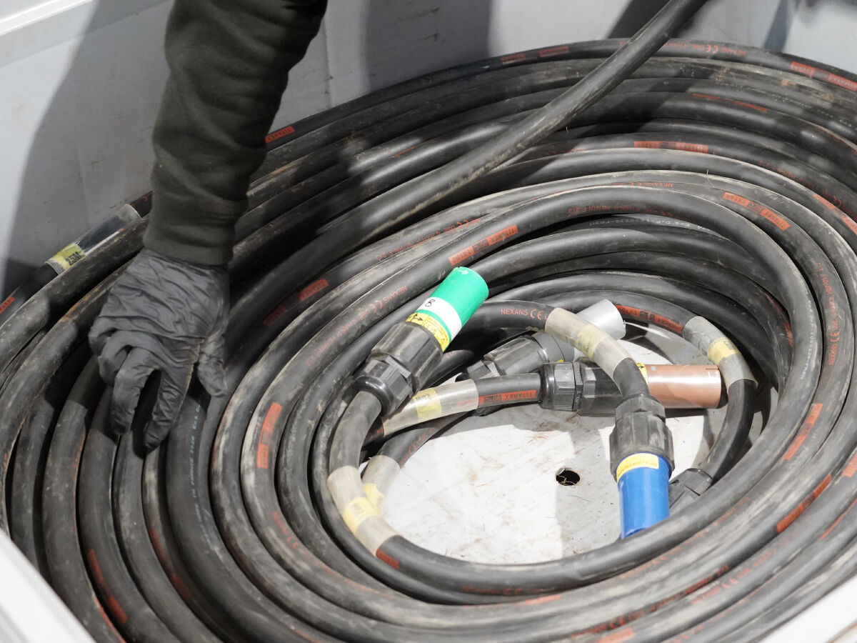 Plenty of cables being tested and put back into stock this week after a busy summer out on hire #events #festivals #tours #standbypower #generatorhire