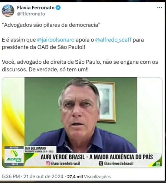 DOCENTEMONTEIRO's tweet photo. Você que é Bacharel em DIREITO e CONSERVADOR, está fazendo a sua parte na eleição da OAB da sua cidade ?
Até nisso o Bolsonaro, que e tanto criticado, precisa fazer.
Saiam da zona de conforto, senhores. https://t.co/6cwkbbHwP3
