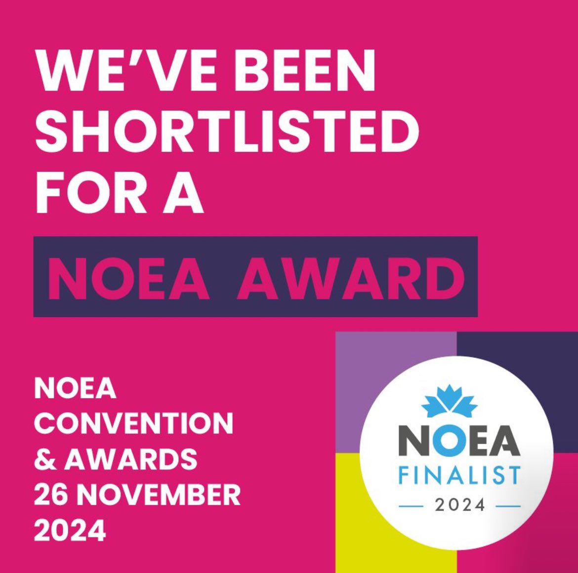 We are proud to announce that our BA (Hons) Events Management at <a href="/UKCEM/">UKCEM @Leeds Beckett</a> <a href="/SchoolofETHM/">SchoolofETHM</a> <a href="/Carnegie_Sport/">Carnegie School of Sport</a> <a href="/leedsbeckett/">Leeds Beckett</a> has been shortlisted for the Best University or College Events Course in the prestigious <a href="/NOEAnews/">NOEA ⚪</a> (National Outdoor Events Association) Awards 2024!