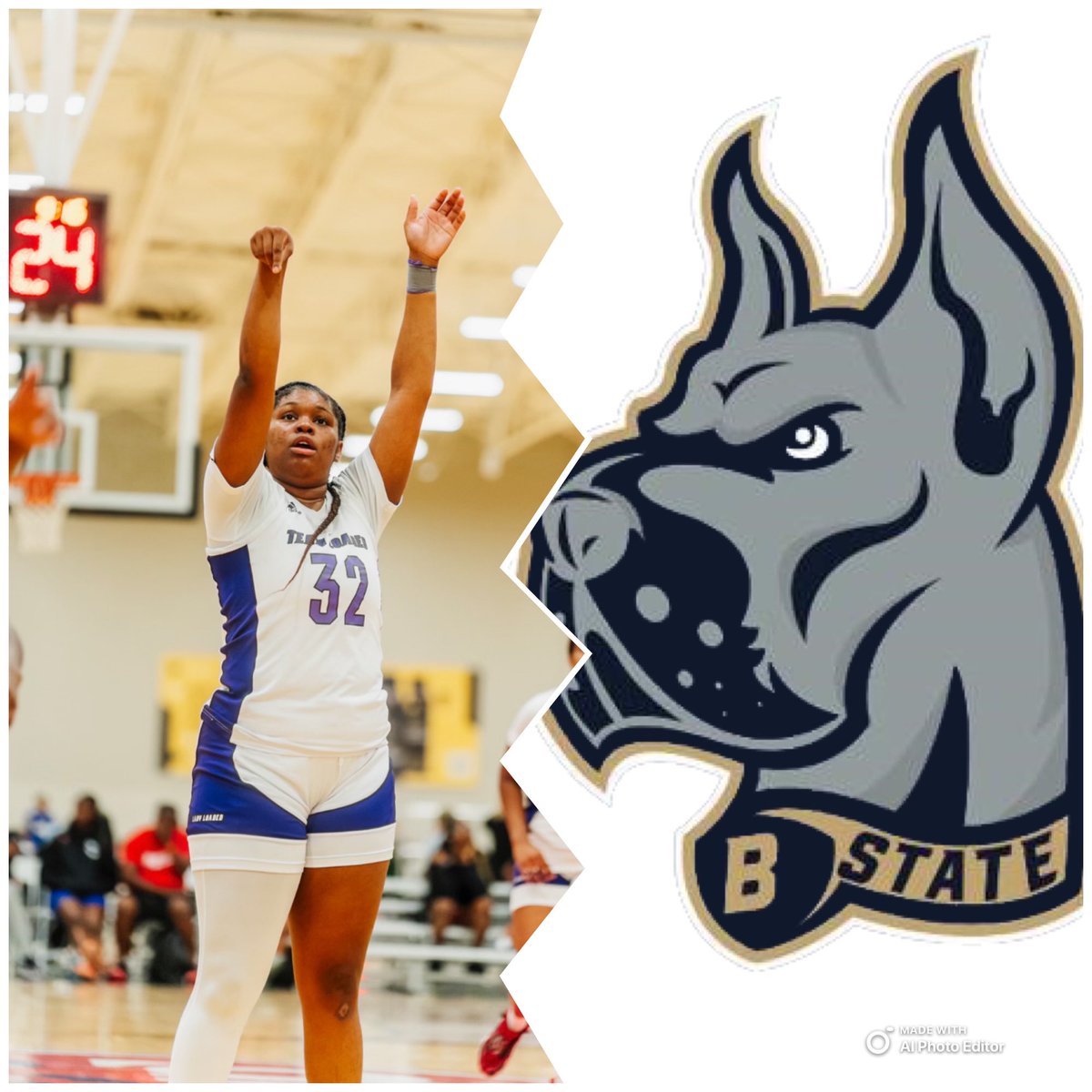 Blessed to announce that I have received my second offer from Bluefield St! Go Dawgs!!!