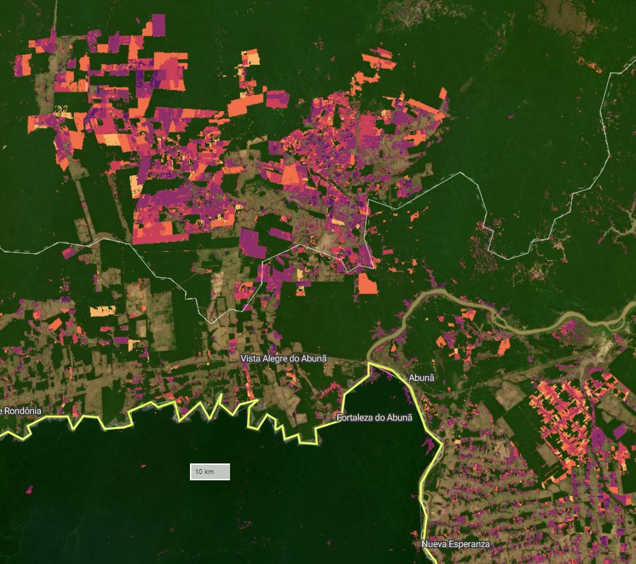 Check out our new REDD+AI platform ctrees.org/reddai that shows tropical forest degradation—from logging, fire, and roads—and tree cover loss in evergreen forests with unprecedented detail. This is v1, so be kind :) v2 coming soon
<a href="/CTrees_org/">CTrees</a> <a href="/RicardoDalagnol/">Ricardo Dalagnol</a> <a href="/NICFISatData/">NICFI Satellite Data Program</a>