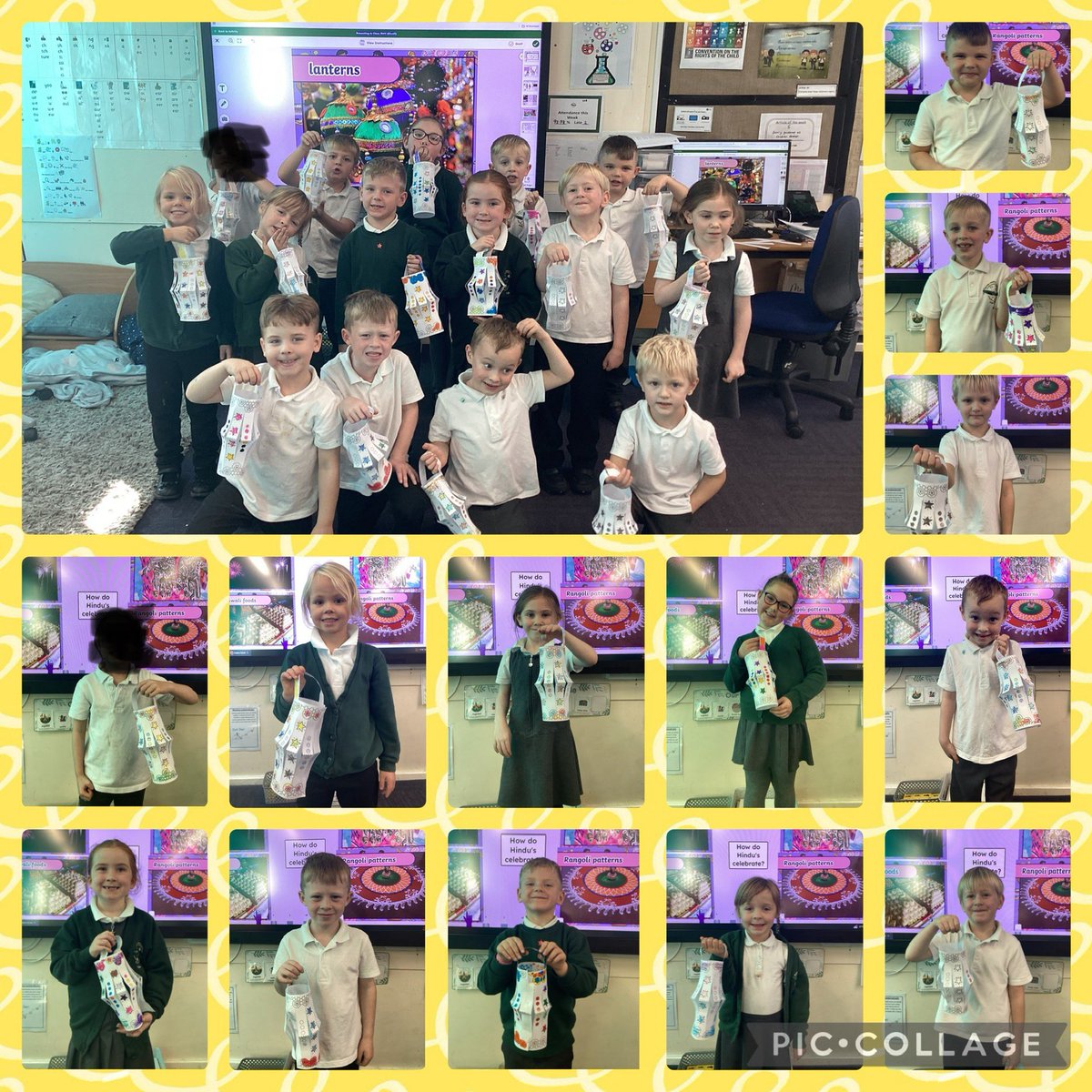 BaderPrimary's tweet image. Y1/2B have been learning about how Hindu’s celebrate the festival of Diwali. They made some fabulous lanterns for this festival of light. #RRSarticle8 #BaderRWV