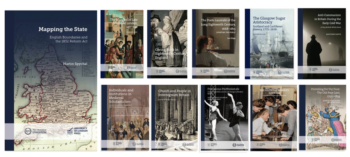 In 'International #OpenAccess Week', a reminder that all 20 titles in <a href="/RoyalHistSoc/">Royal Historical Society</a>'s book series, 'New Historical Perspectives', are always available free #OA: bit.ly/3M9uKwx

The series is published <a href="/UoLPress/">University of London Press</a> with support from <a href="/ihr_history/">Institute of Historical Research</a> &amp; <a href="/EcHistSoc/">Economic History Society</a> #twitterstorians