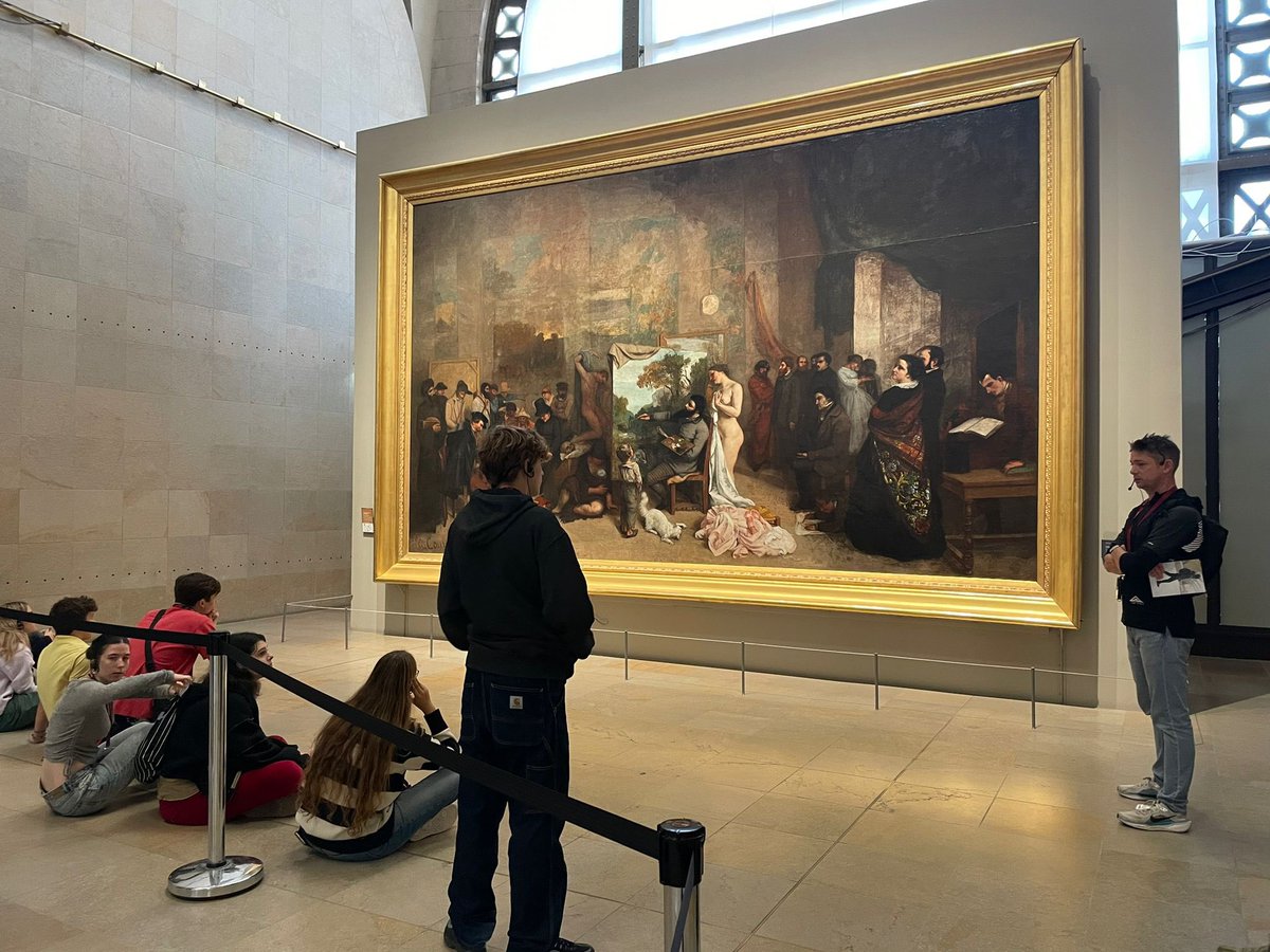 UCSModLangs's tweet image. Histoire de l’Art et Français @MuseeOrsay #cocurricular
