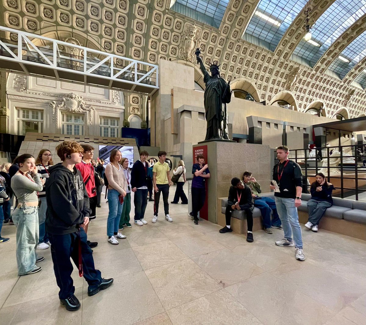 UCSModLangs's tweet image. Histoire de l’Art et Français @MuseeOrsay #cocurricular