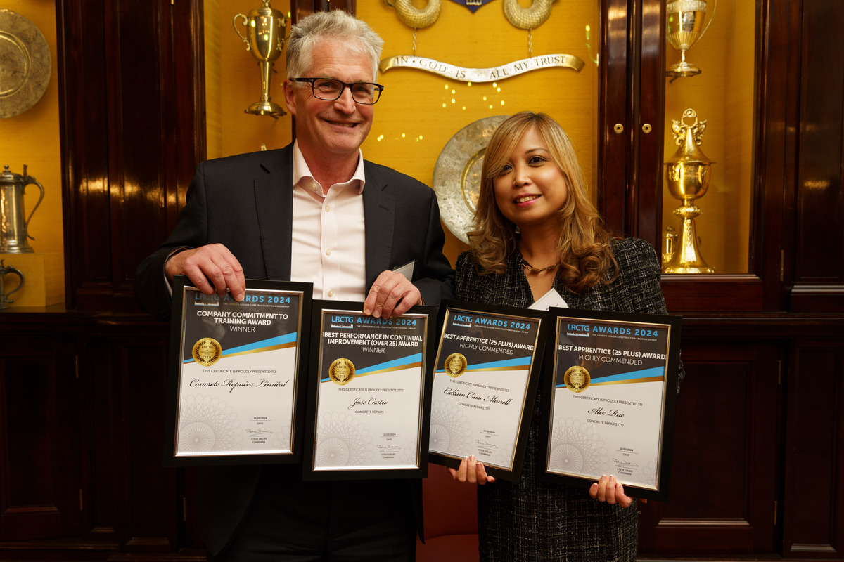 CRL is celebrating after winning 4 awards at the #LRCTGAwards! Huge congrats to our hardworking team! 🎉#Construction