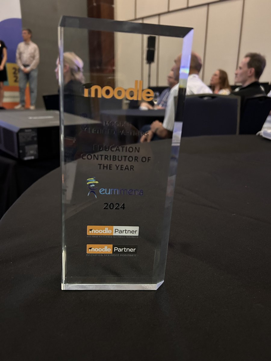 Eummena is Moodle’s Education Contributor of the Year 2024!  

eummena.org/blog/weareeumm…

#weareeummena #moodle #mootglobal2024 #EdTech #eummena #onlinelearning #Lms #education #educatie #onderwijs #belgie