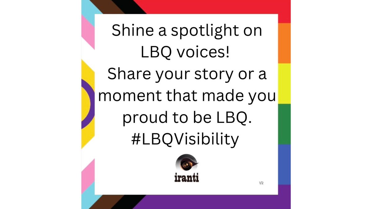 irantiorg's tweet photo. #LBQRights are #HumanRights #Iranti https://t.co/p7rtUx7q1u