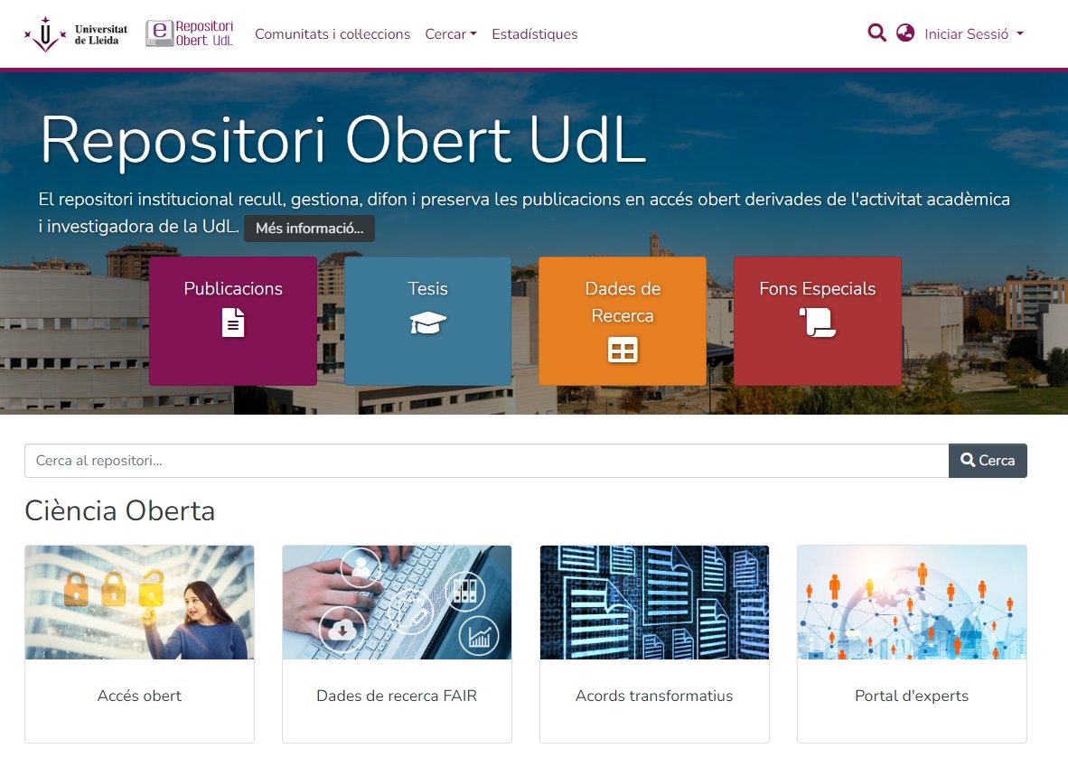 El #RepositoriUdL ofereix més de 35.000 documents en #AccésObert: articles, dades de recerca, tesis, treballs finals, materials docents i llibres. 
Recull, gestiona, difon i preserva les publicacions de l'activitat acadèmica i investigadora de la UdL  #OAWeek24 #OAWeek2024
