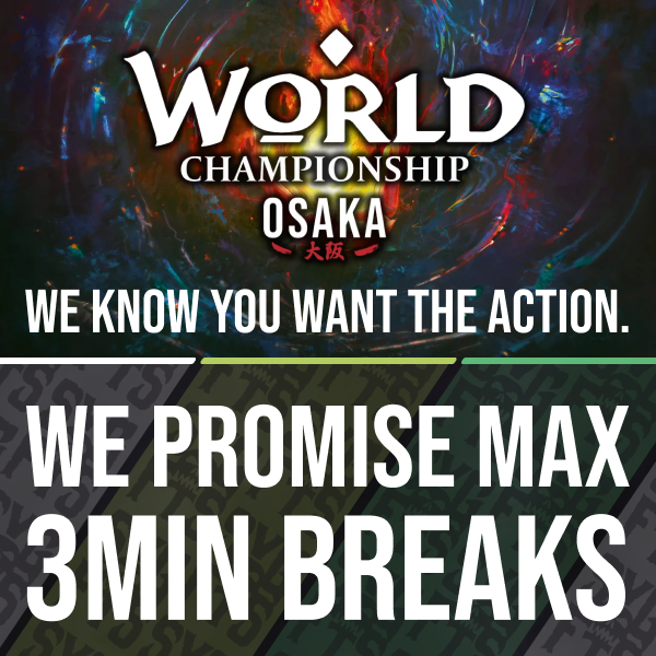 SavageFeats can't wait to bring you nonstop action at #FABOsaka. TWO Feature Matches, an interview booth, draft coverage, and more. Oh, also specially printed M&amp;Ms if you're on feature.

We'll be sharing some special features and behind the scenes over the next week, stay tuned!