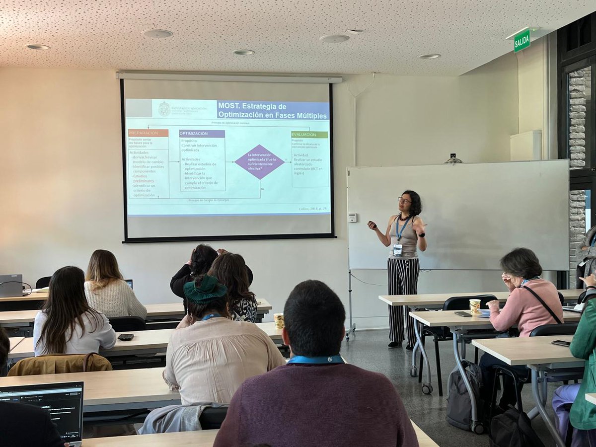 ceppe_uc's tweet photo. 🔍Nuestra investigadora asociada, Susana Mendive, coordina el simposio "Most: una nueva perspectiva para el diseño, evaluación y mejora de intervenciones en educación".  🚀 #CIIE2024 https://t.co/czs3tEMjyg