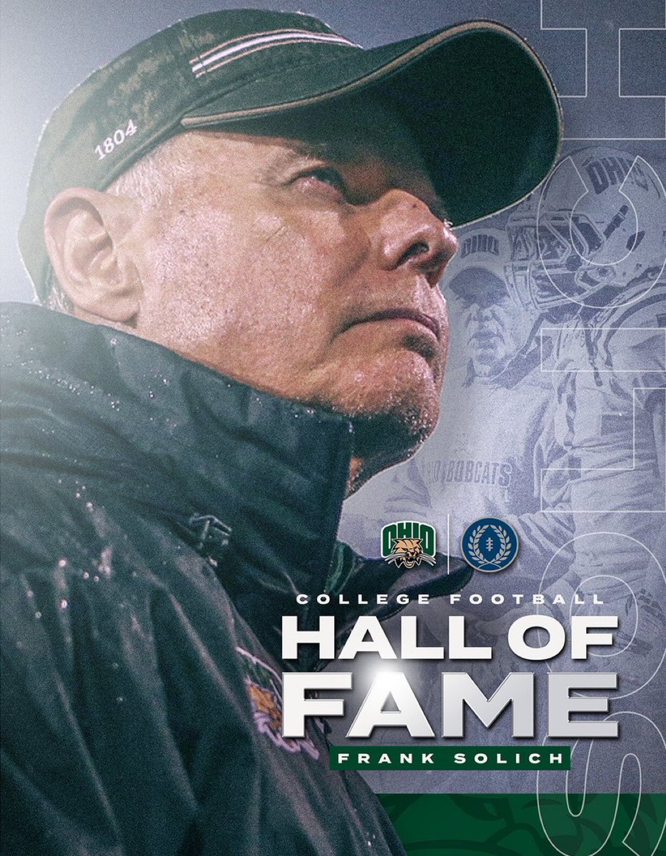 Frank Solich day is October 26! Coach Solich will be honored for his induction to The College Football Hall of Fame. 

Read the National Football Foundation’s release below⬇️
bit.ly/3Yycmnw