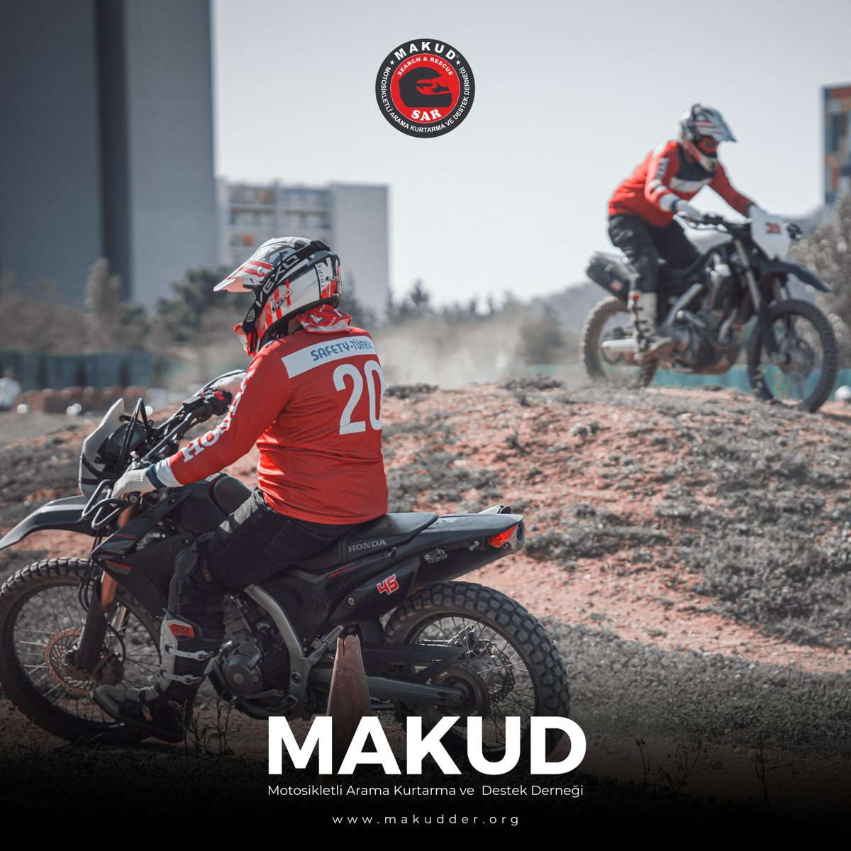 Türkiye'nin ilk AFAD akreditasyonlu motosikletli arama kurtarma derneği olarak ekibimiz ile daha güvenli yarınlar için her zaman daha iyisini hedefliyor ve var gücümüzle çalışmaya devam ediyoruz.

makudder.org

#makud #honda #safety #eğitim