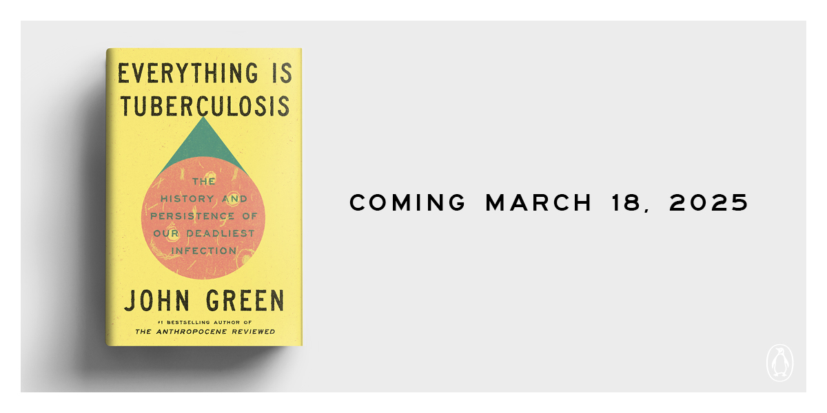 Complexly (@complexlymedia) on Twitter photo "Everything Is Tuberculosis: The History and Persistence of Our Deadliest Infection" will be released on March 18, 2025!
This new book from <a href="/johngreen/">🐢🐢🐢John Green🐢🐢🐢</a> will be published with Crash Course Books, a new imprint at Penguin Young Readers!
Pre-order now at EverythingIsTB.com "Everything Is Tuberculosis: The History and Persistence of Our Deadliest Infection" will be released on March 18, 2025!
This new book from <a href="/johngreen/">🐢🐢🐢John Green🐢🐢🐢</a> will be published with Crash Course Books, a new imprint at Penguin Young Readers!
Pre-order now at EverythingIsTB.com