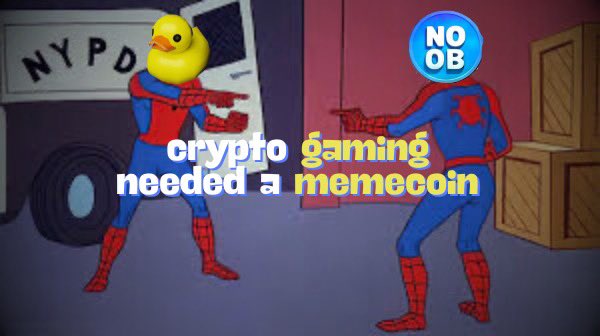 eda_crypto's tweet image. crypto gaming needed a memecoin !