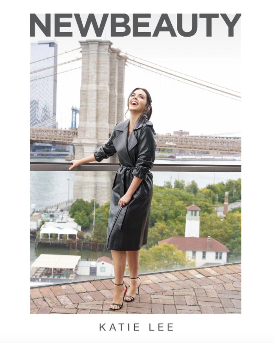 #KatieLee on Dying Her Own Hair, the Perfect Pumpkin Bread and Achieving Career Goals

Read cover story: 
newbeauty.com/katie-lee-inte…