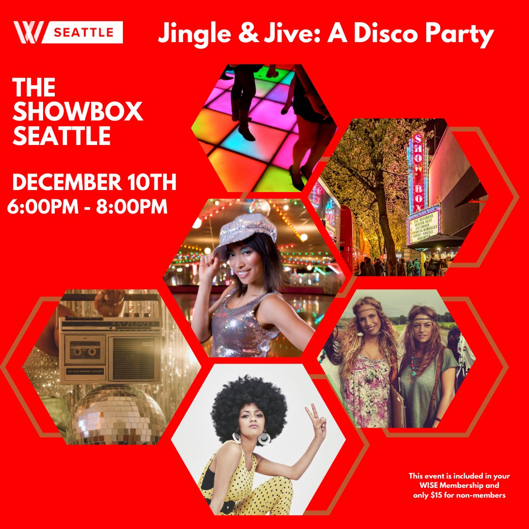 Our end-of-year events are here! 🎉

⭐️Nov 19: Indigenous Representation in Sports  and Business - Burke Museum at UW

⭐️Dec 10: Jingle &amp; Jive Disco Party - The Showbox Seattle

#LinkInBio to RSVP!