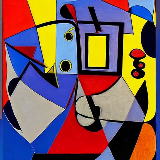 one_image_a_day's tweet image. #MusicalAbstraction #ColorShadows #CubistNarrative