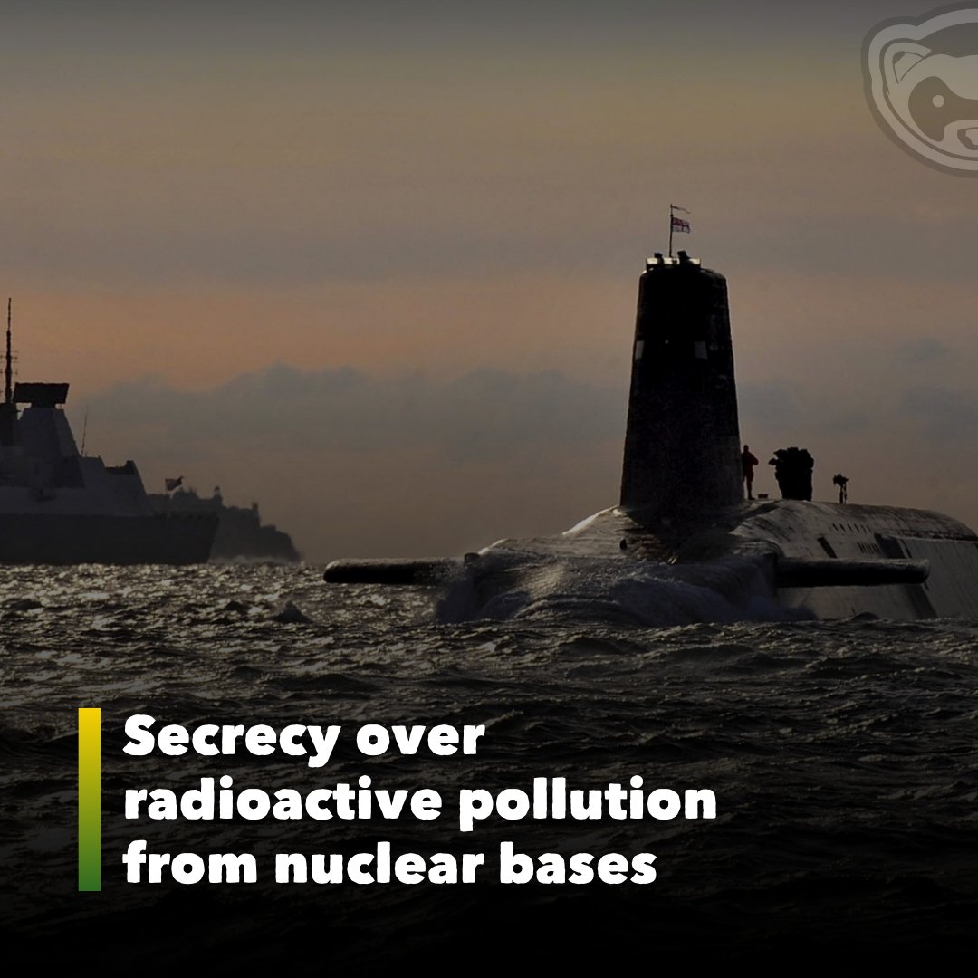 Emails released under freedom of information law reveal that the Ministry of Defence asked the Scottish Environment Protection Agency not to publish information about “environmental issues with radioactivity” to protect “national security”
bit.ly/4hcuDhA