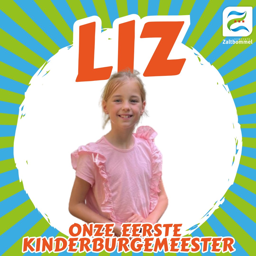 Liz is gekozen als de eerste kinderburgemeester van gemeente Zaltbommel! 🥳 Op 7 november wordt ze officieel geïnstalleerd tijdens de raadsvergadering. Meer informatie over de kinderburgemeester leest u hier 👉 obi41.nl/2p8ak2tv