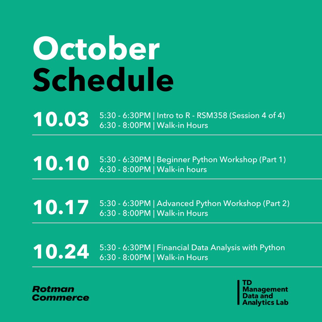 Management Data and Analytics Lab tweet media