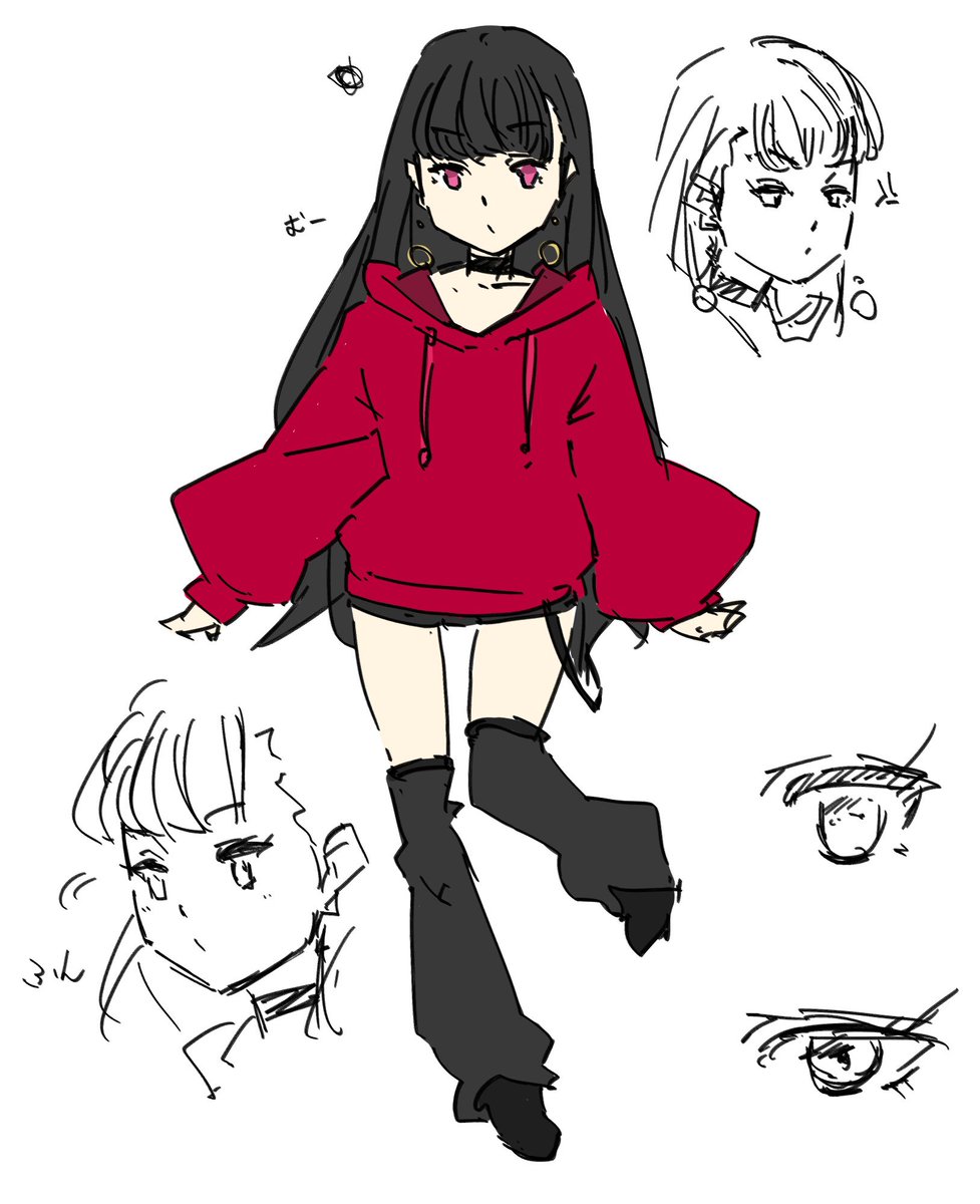 #過去絵を投げて絵を描いた気になろうキャンペーン 

21年落書き 