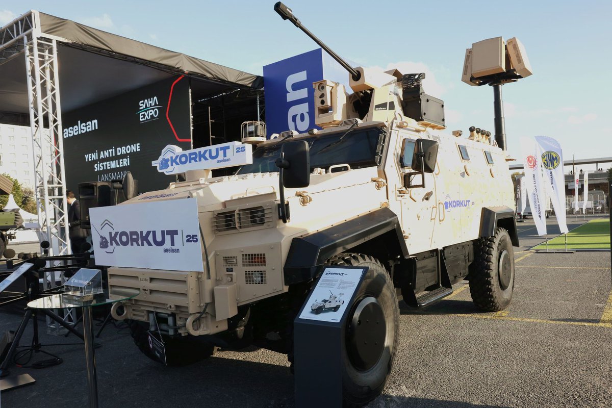 ArmyRecognition's tweet image. #Aselsan Expands Its #AntiDrone Solutions with #KORKUT 25 mm and #BUKALEMUN at #SAHA EXPO 

armyrecognition.com/news/army-news…

@aselsan @SahaExpo @sahaistanbul @tcsavunma @KaraKuvvetleri
@anadoluagency @Hurriyet @DailySabah