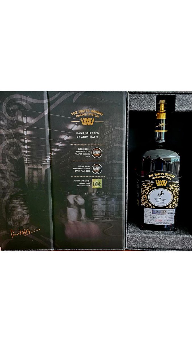 TheWhiskyMaker's tweet photo. BREAKING NEWS:
The inaugural The Watts Whisky Company / @ThreeShipsSA 2024 - exclusive cask collaboration series as reached the client.
The Whisky Vault &amp; their members will be enjoying the very first cask!
The oldest #ProudlySA  🇿🇦 single malt released to date! 🥃#whisky https://t.co/gcGUO5hnLs