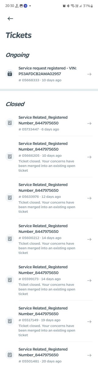 shivanshkr's tweet photo. @OlaElectric @OlaElectric #BoycottOla Worst service ever! Forget resolving issues—they can't even send a technician on a scheduled appointment. It's been 21 days since I raised tickets #05501481 &amp; #05668333 for my scooter, still no visit or response. Ridiculous! #OlaHyperService https://t.co/WrDljArpEY