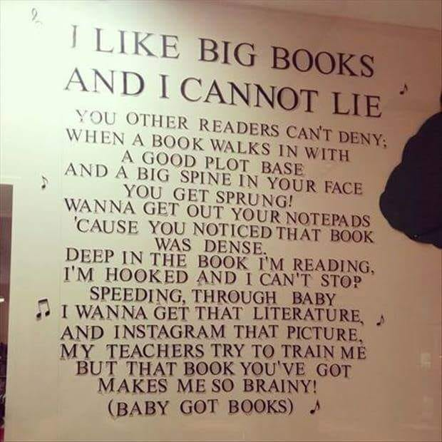 Baby got books!
