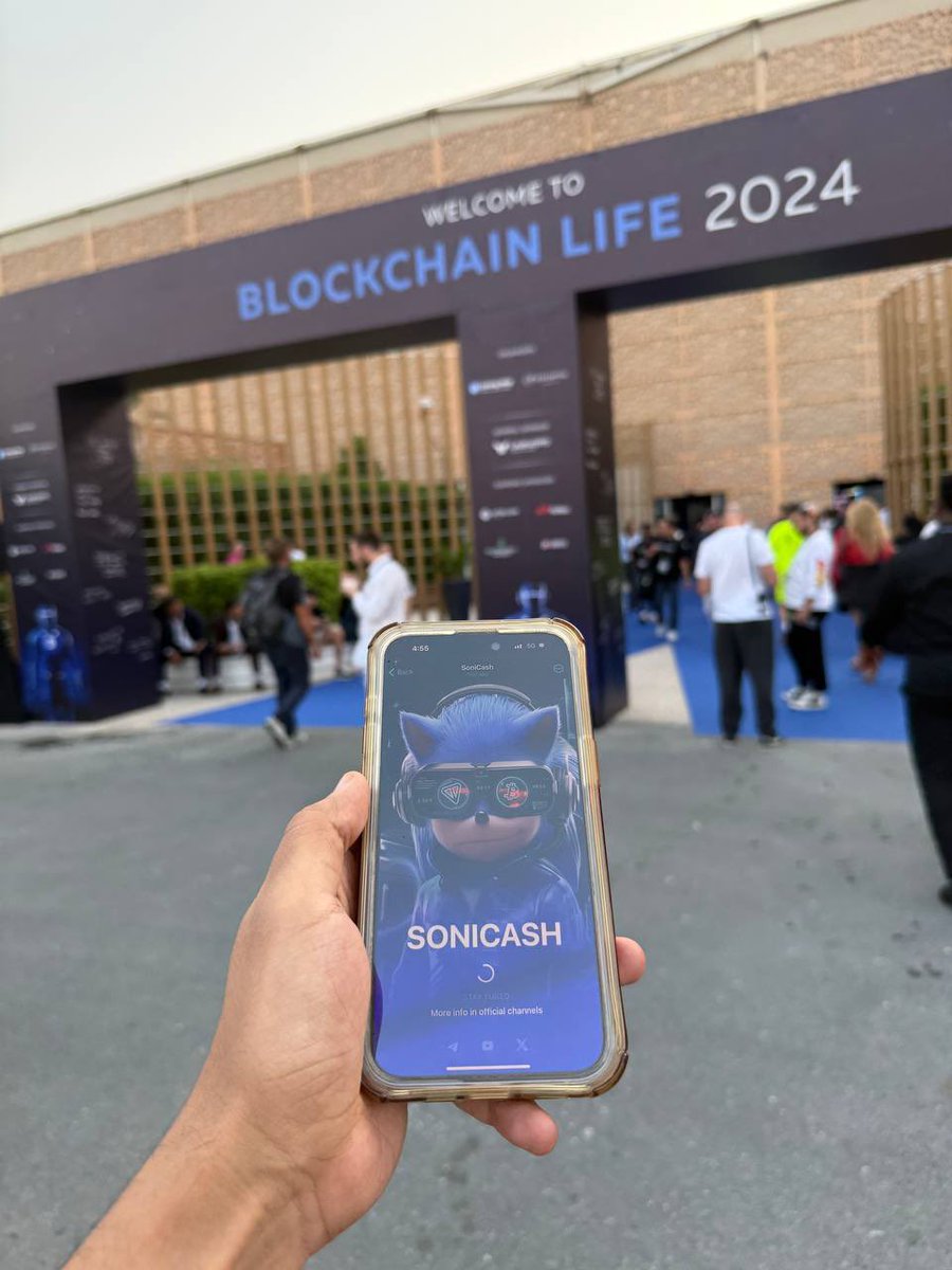 sonicash_io's tweet image. 🌍🚀 Sonicash is live at the Blockchain Event in Dubai! 🏙️✨
We’re excited to connect with industry leaders, network with innovators, and share Sonicash’s vision of rewarding the crypto community. 🎉🔗
💥Stay tuned for more updates as we explore new collaborations and bring back…