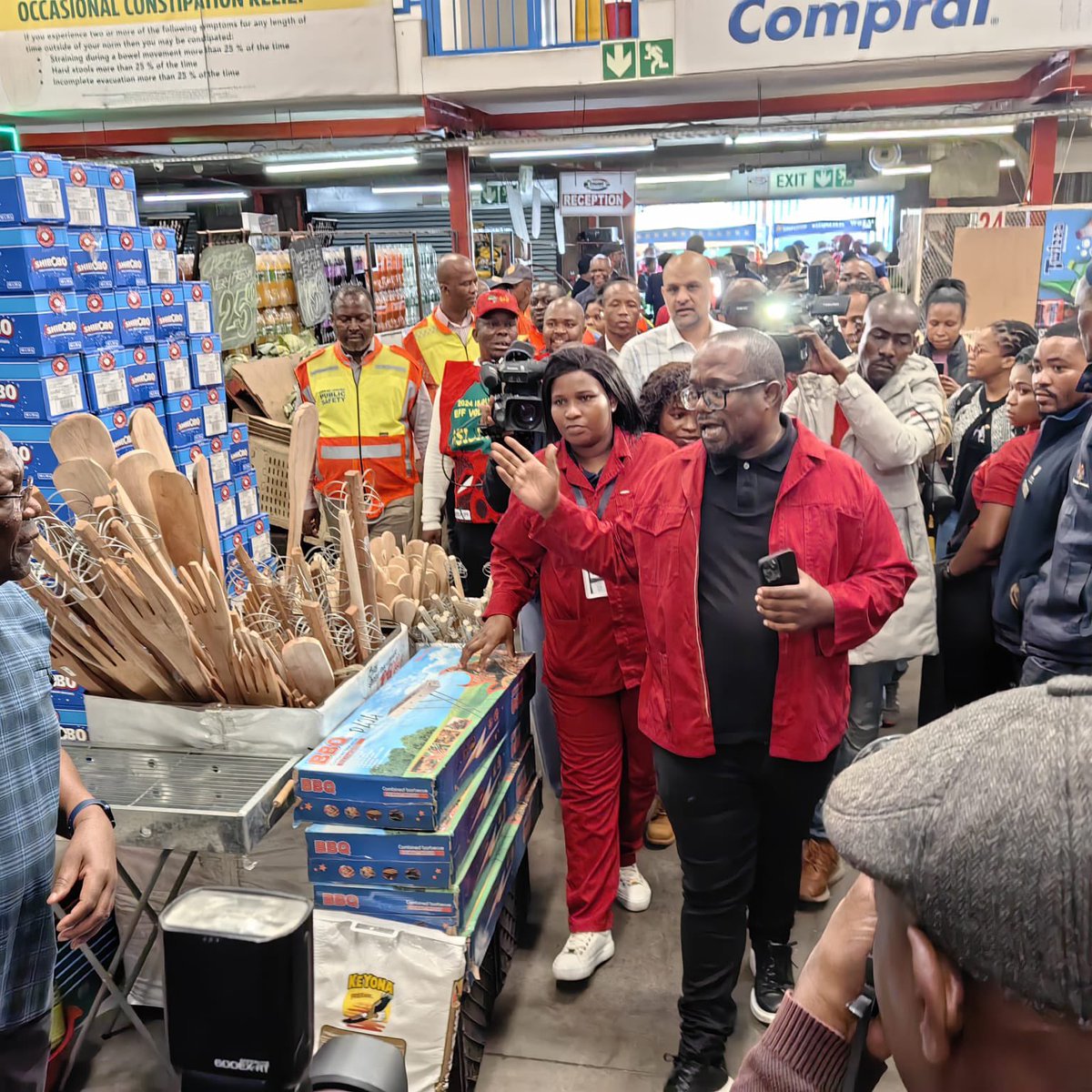 Economic Freedom Fighters tweet media