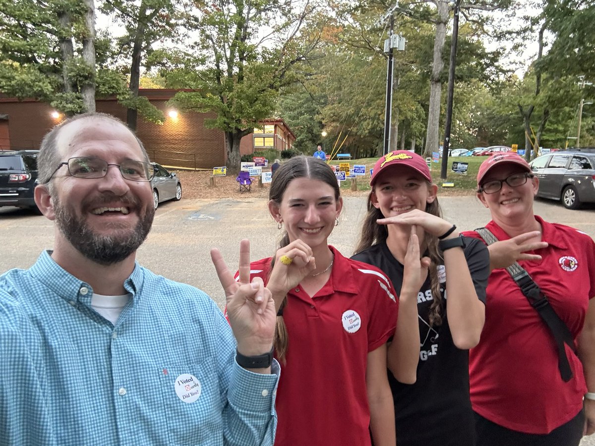 My family did the thing yesterday! Please make sure to get out and vote if you are able and encourage everyone around you to vote. In the great words of my mom, <a href="/DeannCroat51237/">DeAnn Croatt</a> , “If you don’t vote, you don’t get to complain about politics.”