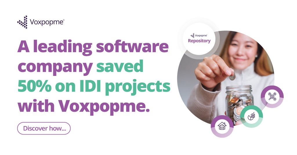 voxpopme's tweet image. See how a top software company cut IDI project costs by 50% and sped up video feedback analysis 60X with the Voxpopme Repository.
voxpopme.com/learn/case-stu…
#QualitativeResearch #DataCentralization #Voxpopme
